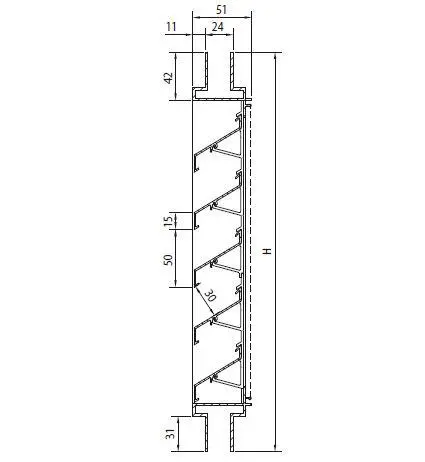 Lüftungsgitter W84